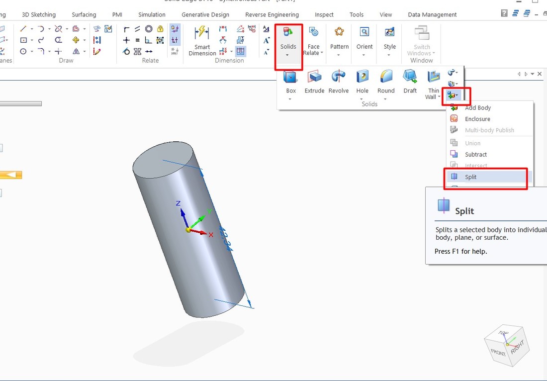 用Split功能把3D模型切開2.jpg